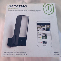 Netatmo NOC01US Putdoor Wireless Security Camera - Black Aluminum for sale  online | eBay